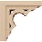 Ekena Millwork 8"W x 16"D x 16"H Classic Sheridan Rough Cedar Woodgrain TimberThane Corbel, Primed Tan CORUR08X16X16SHERCPR - alternate 2